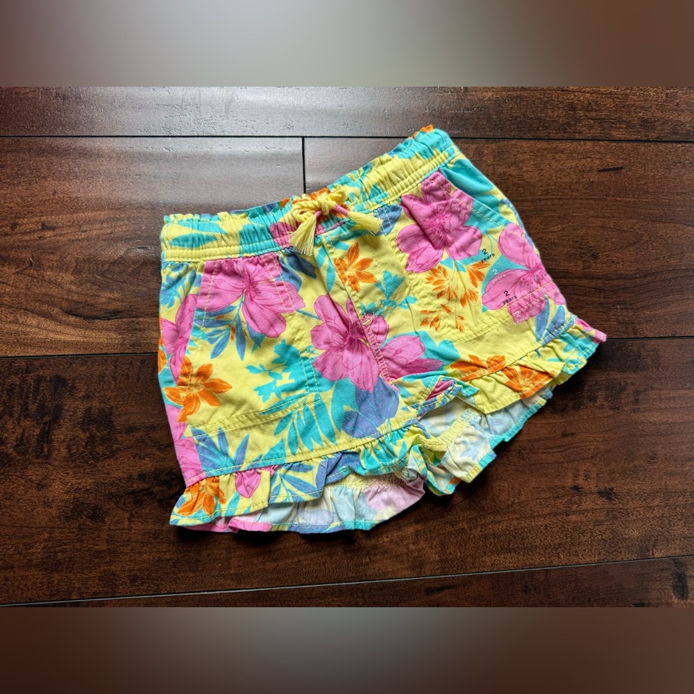 NWT GAP Toddler Ruffle Pull-On Shorts 2T